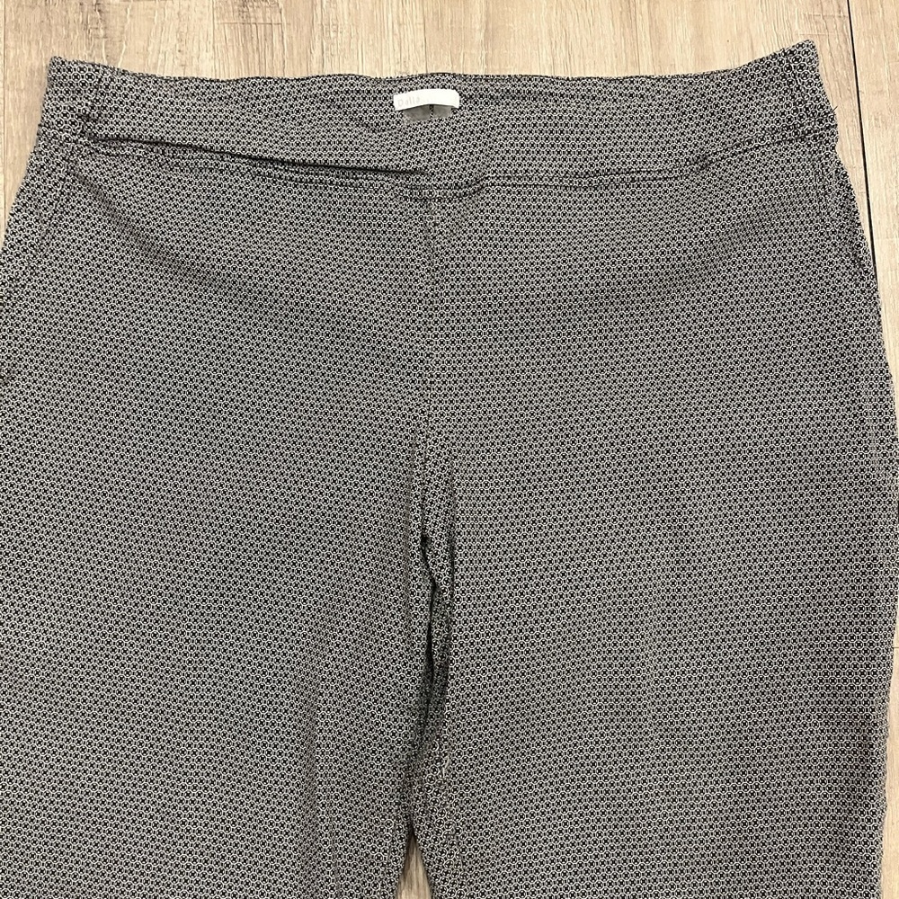 Dalia Pull On Patterned Pants 22w Tiny Black And … - image 4